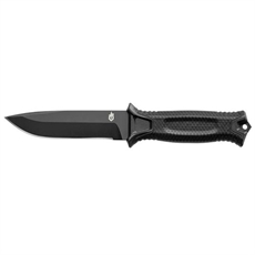 Gerber Strongarm Fixed Black Fine Edge, Bushcraftkniv